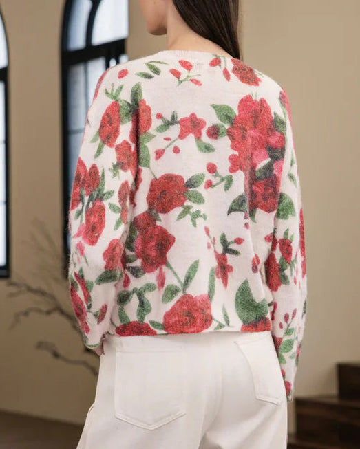 Roses are Red - Knit Sweater