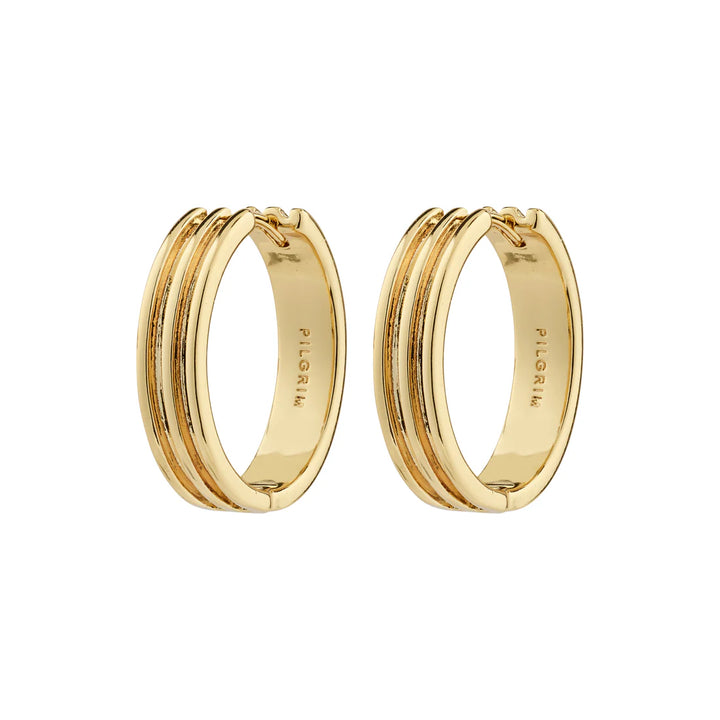Bennett Recycled Hoop Earrings - Gold
