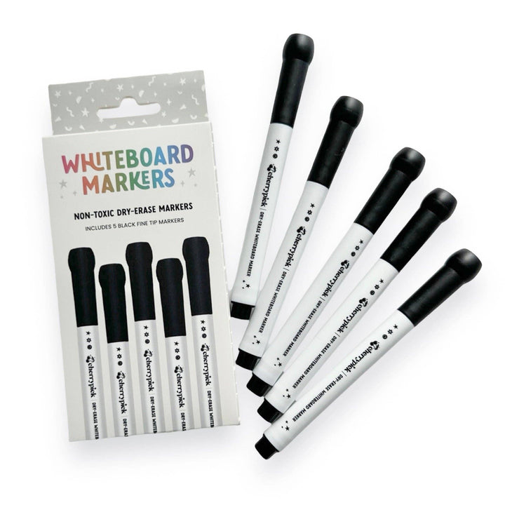 Whiteboard Dry-Erase Markers- Black
