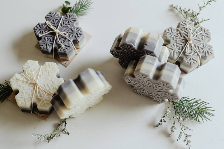 Snowflake Soap Bar