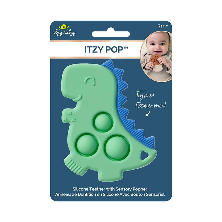 Itzy Pop™ Sensory Teether: Dino