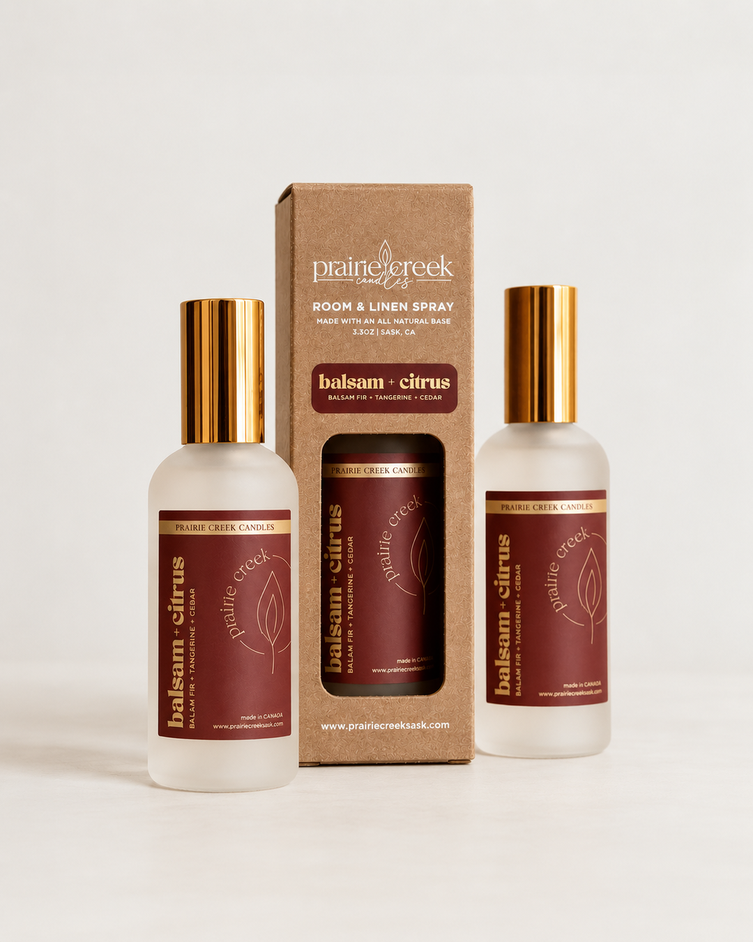 BALSAM & CITRUS | NON TOXIC ROOM & LINEN SPRAY | HOLIDAY COLLECTION