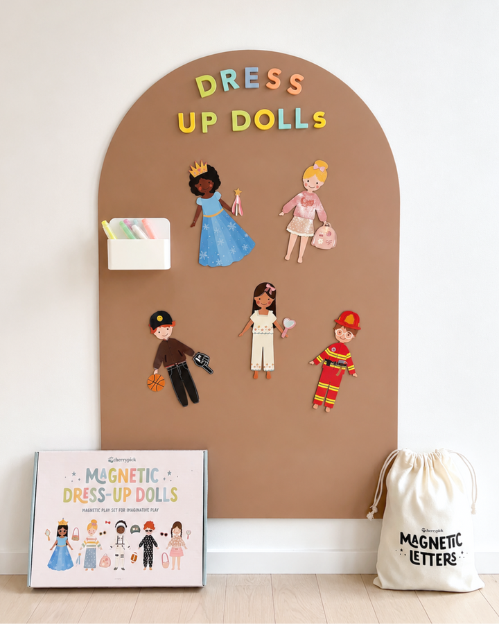 Magnetic Dress-Up Dolls Play Set