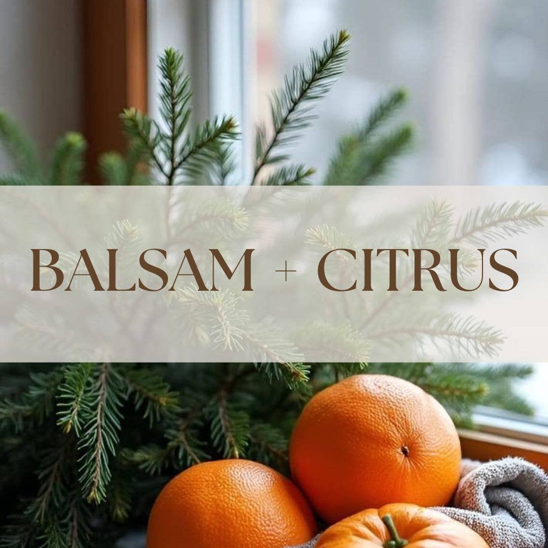 BALSAM & CITRUS | NON TOXIC VENT CLIP CAR DIFFUSER | HOLIDAY COLLECTION