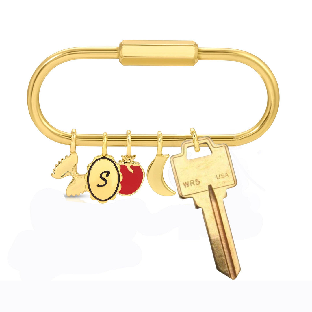 Charm Garden Add-a CharmKeyring - Gold