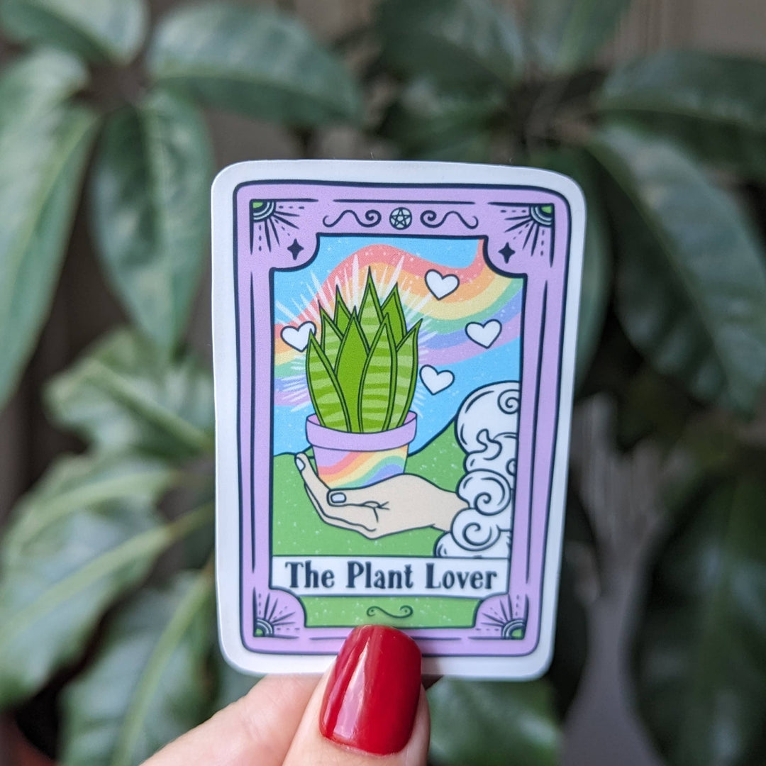 The Plant Lover Vinyl Sticker