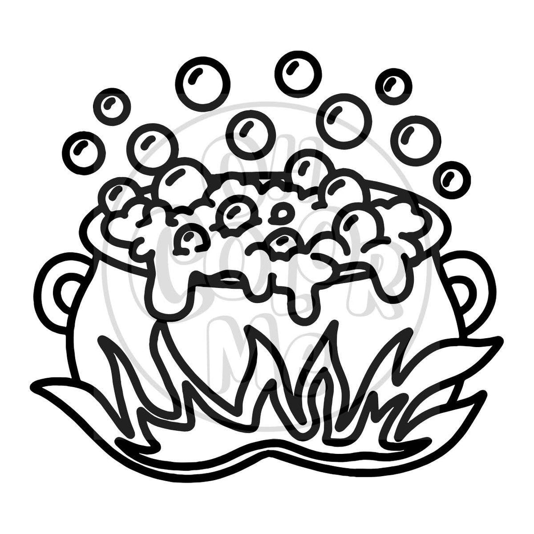 Halloween Mini Coloring Book - Spooky & Cozy