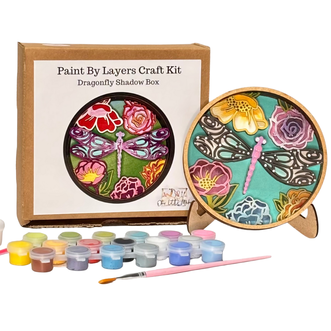 Dragonfly Shadow Box Kit