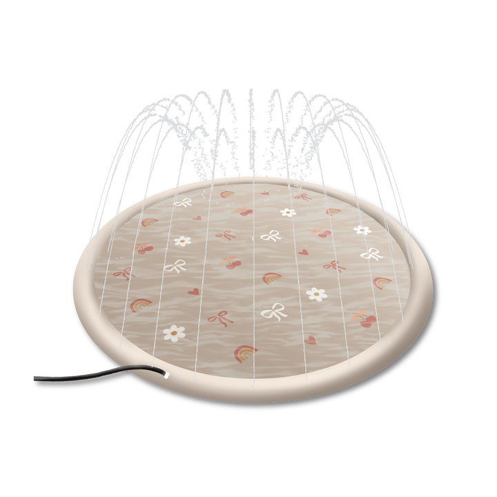 Sprinkler Splash Pad for Kids: Bows & Bloom
