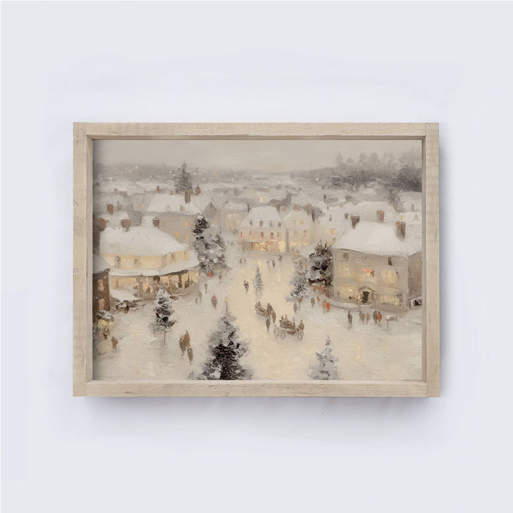 Vintage Christmas Market | Christmas Wood Sign