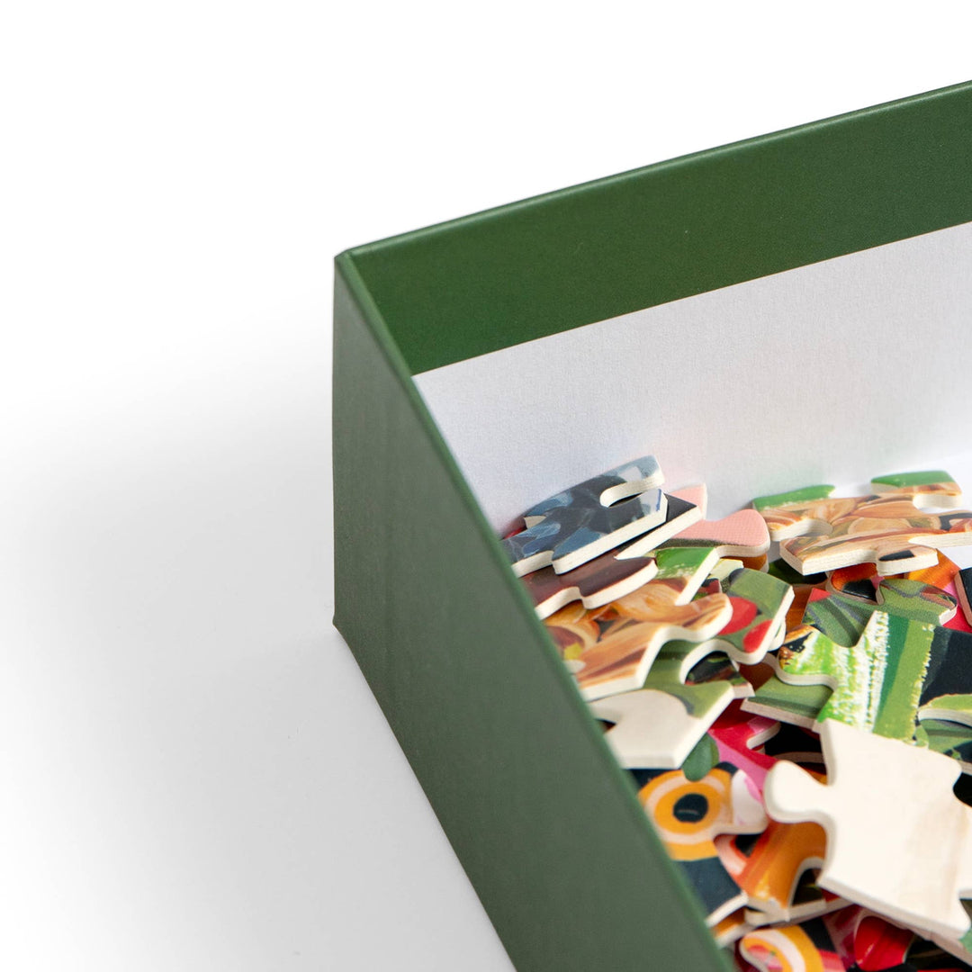 Candy Jars - 400 Piece Panoramic Holiday Jigsaw Puzzle