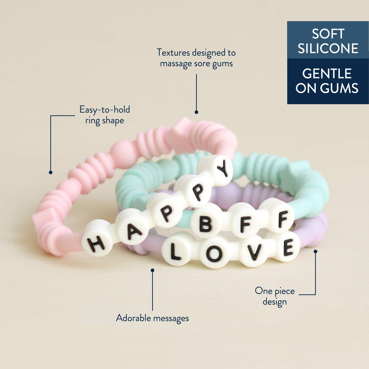 Bitzy Bands™ Teething Rings