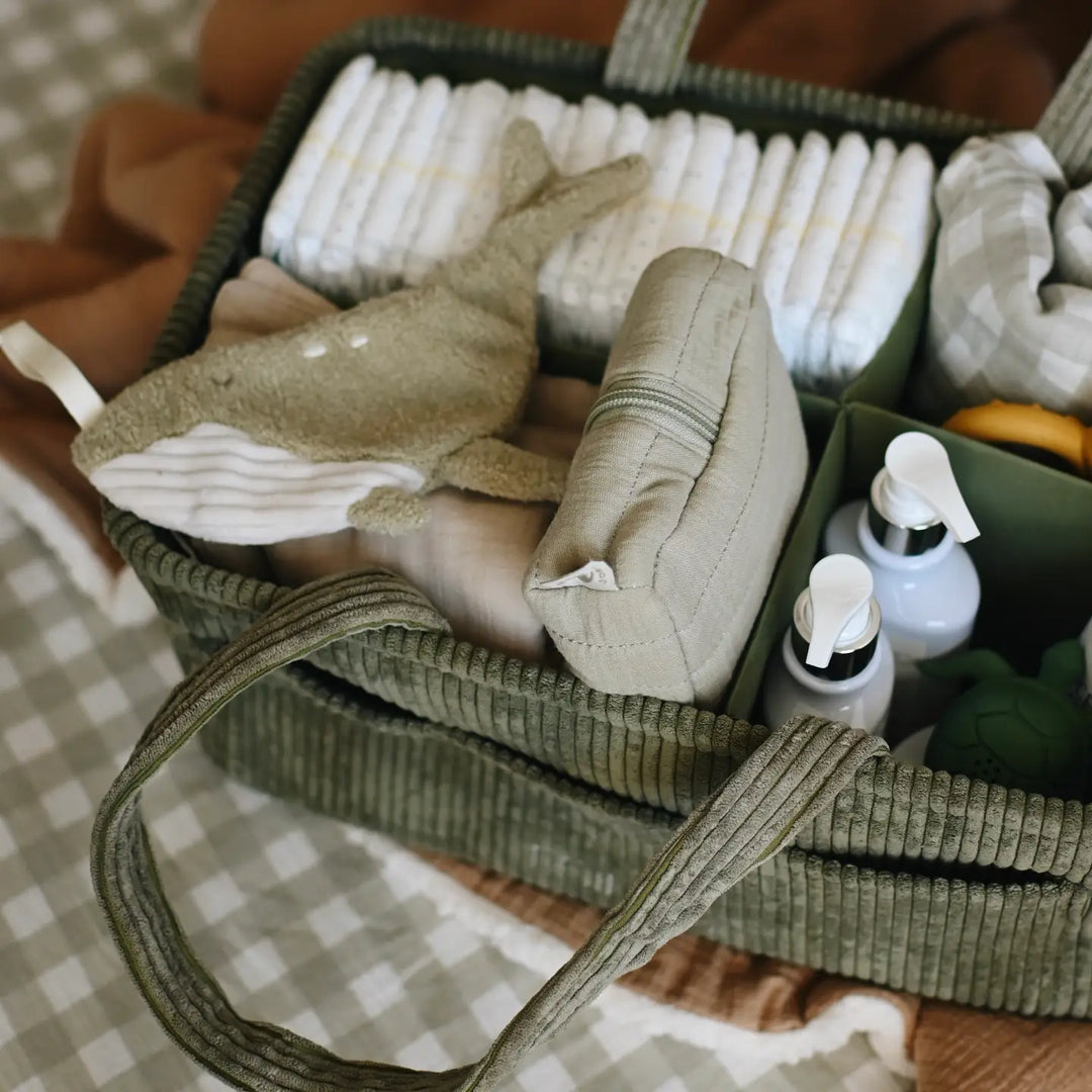Diaper Caddy- Sage
