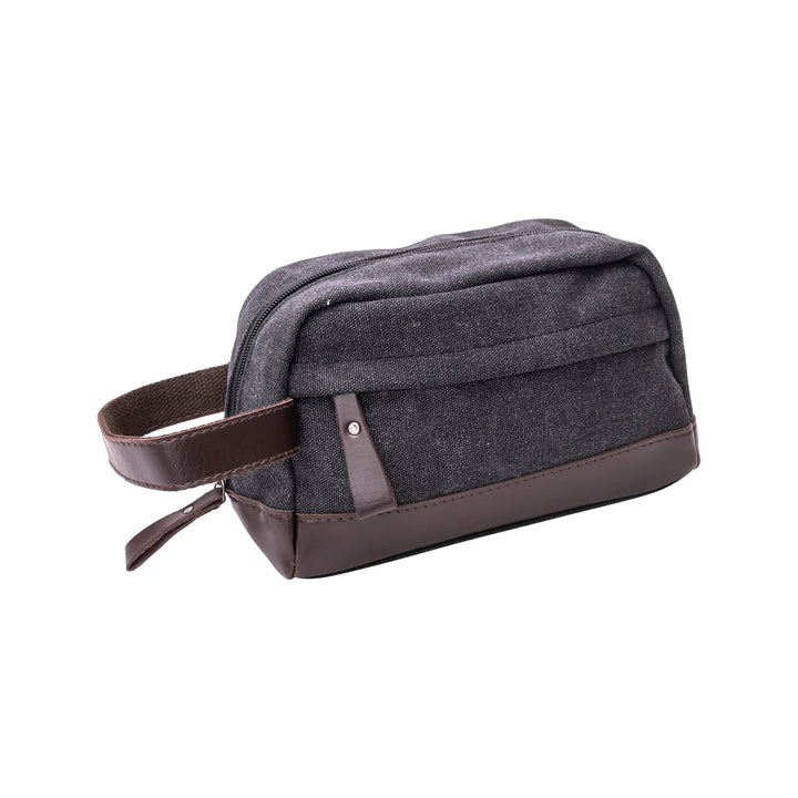 Canvas Dopp Kit- Black