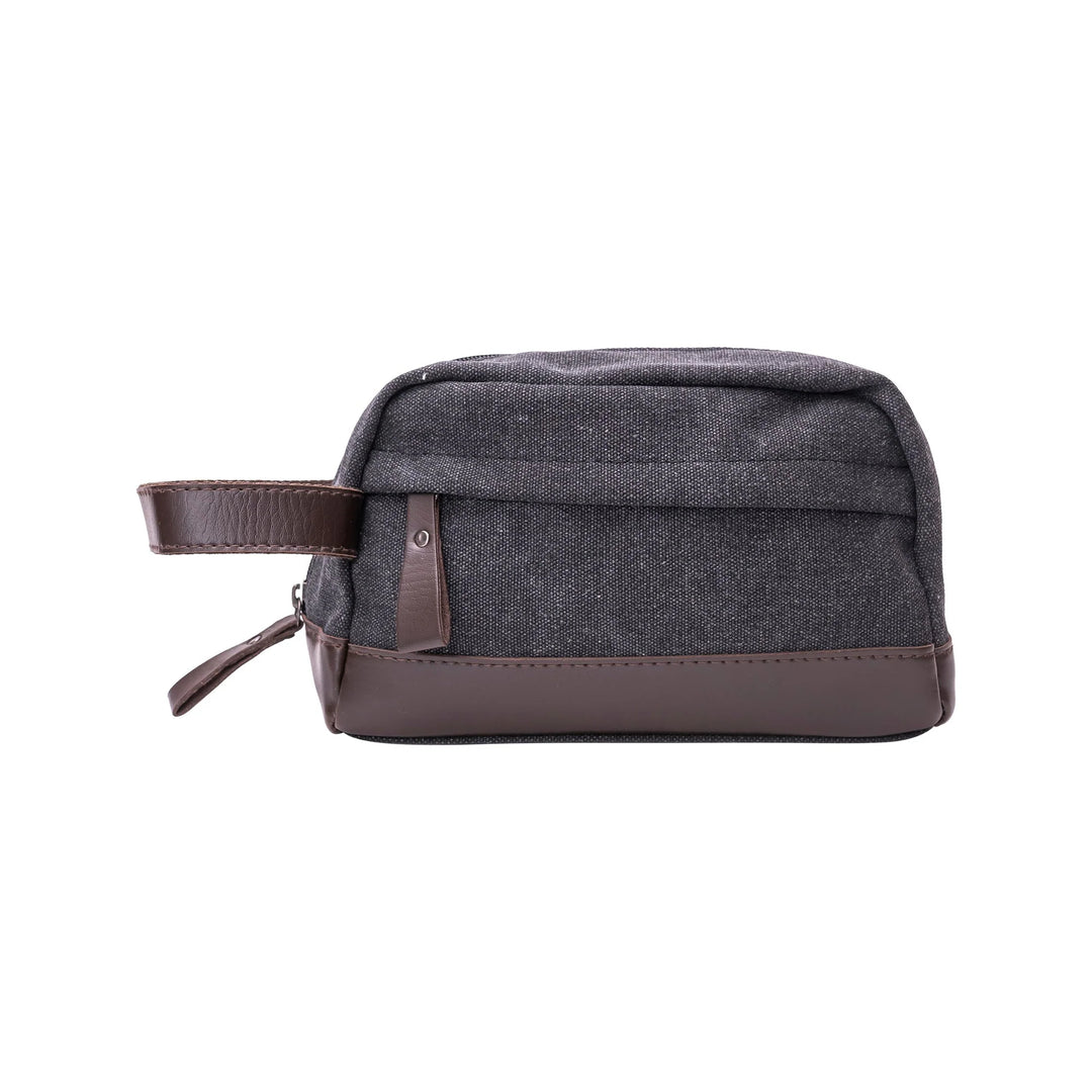 Canvas Dopp Kit- Black