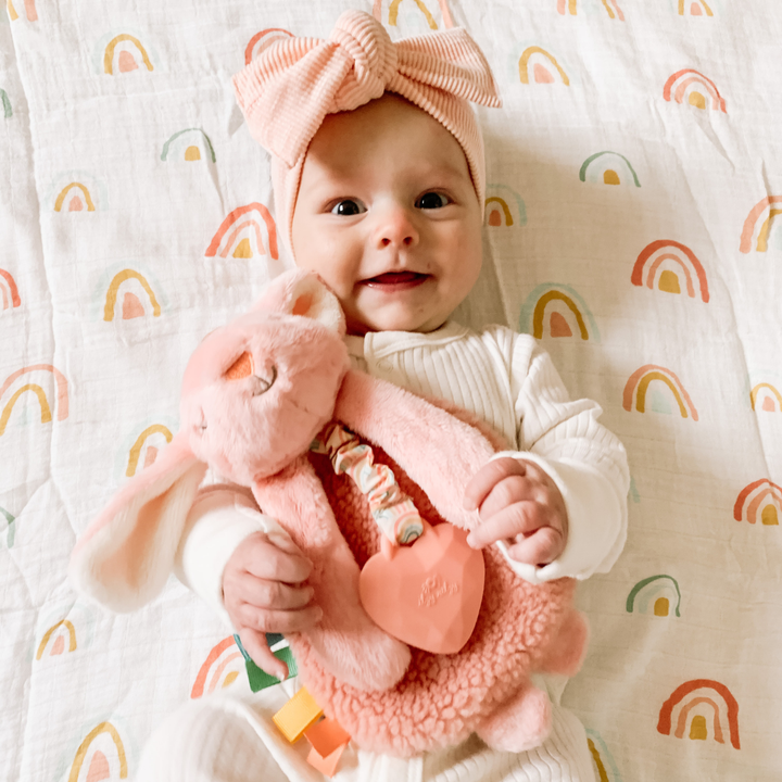 Itzy Friends Lovey™ Plush: Billie The Taupe Bunny