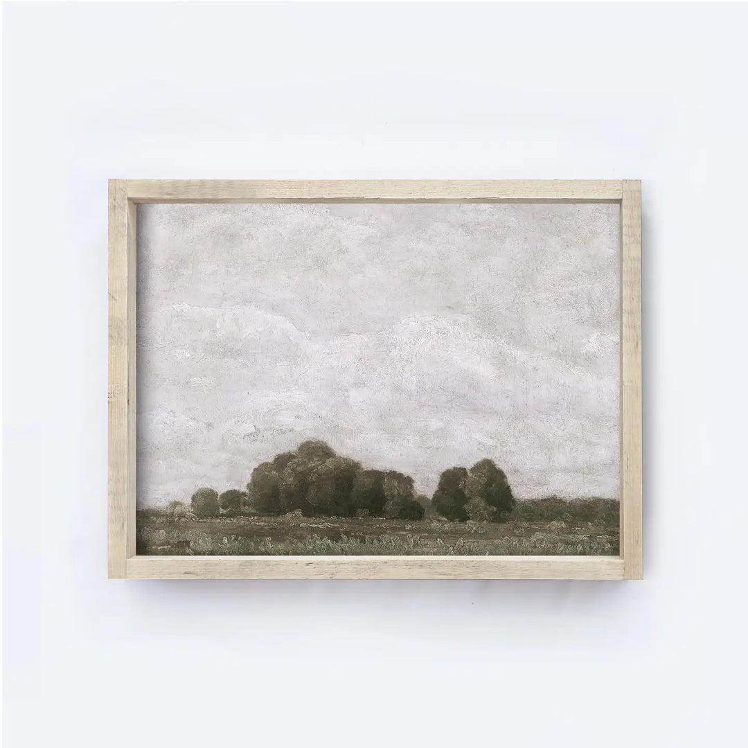 Vintage Landscape Print