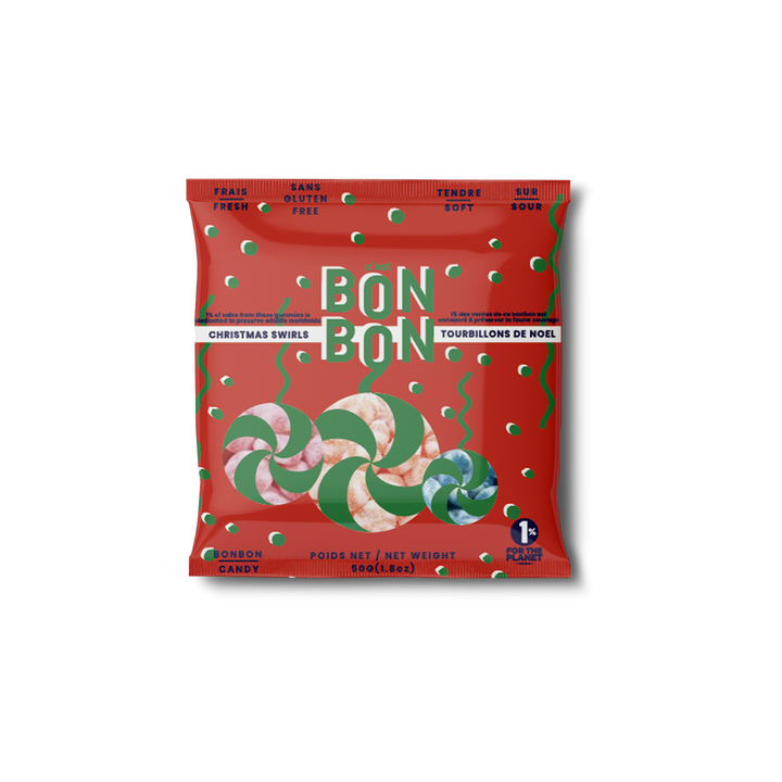 C'est Bon Bon Christmas Swirls Gummy Candies