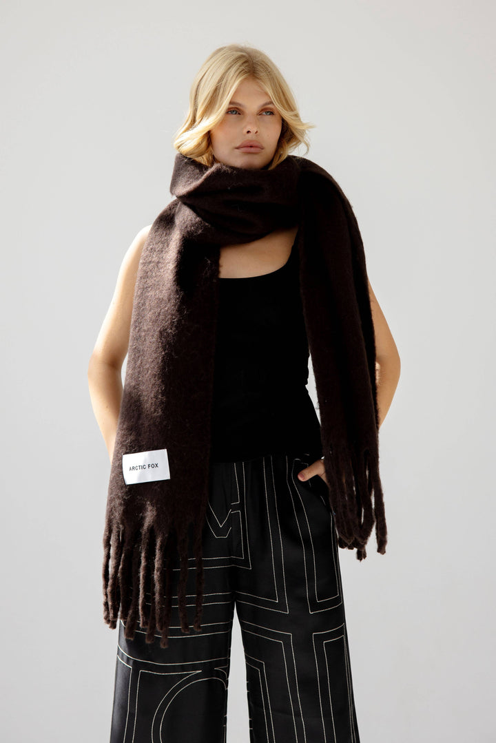 The Reykjavik Scarf - Ground Coffee
