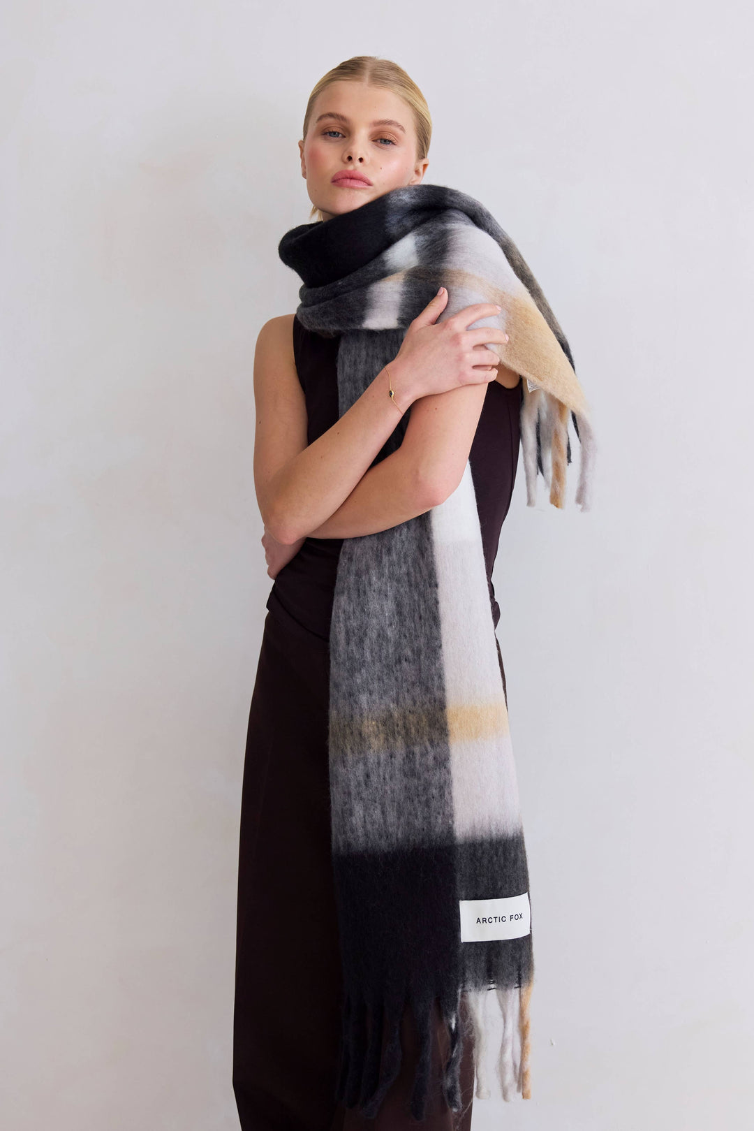 The Stockholm Scarf - 100% Recycled - The Arctic