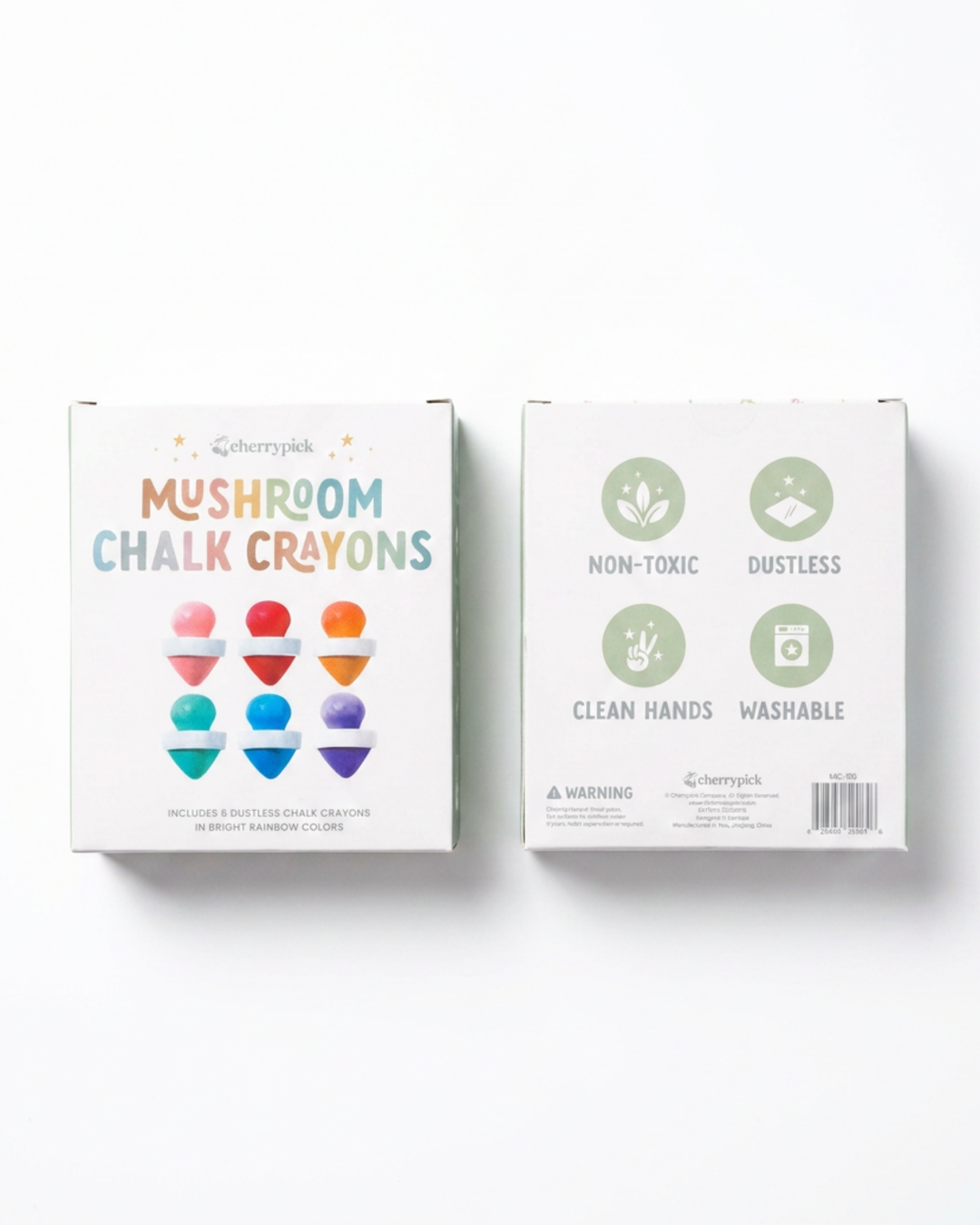 Mushroom Chalk Crayons for Magic Playwall