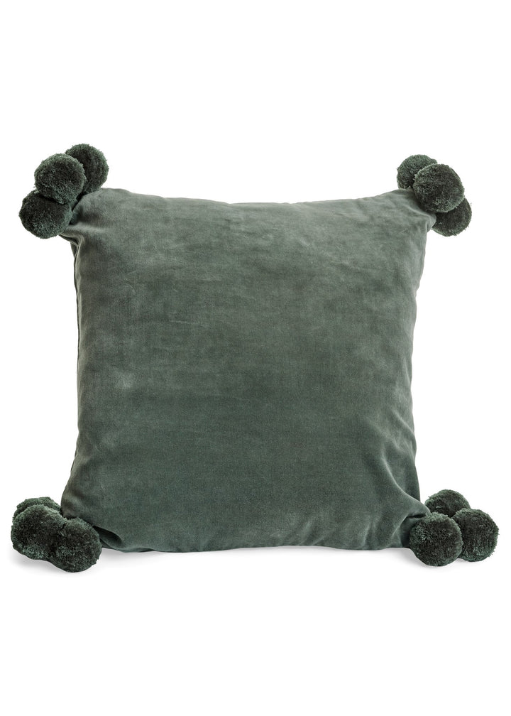 Pom Pom Velvet Pillow