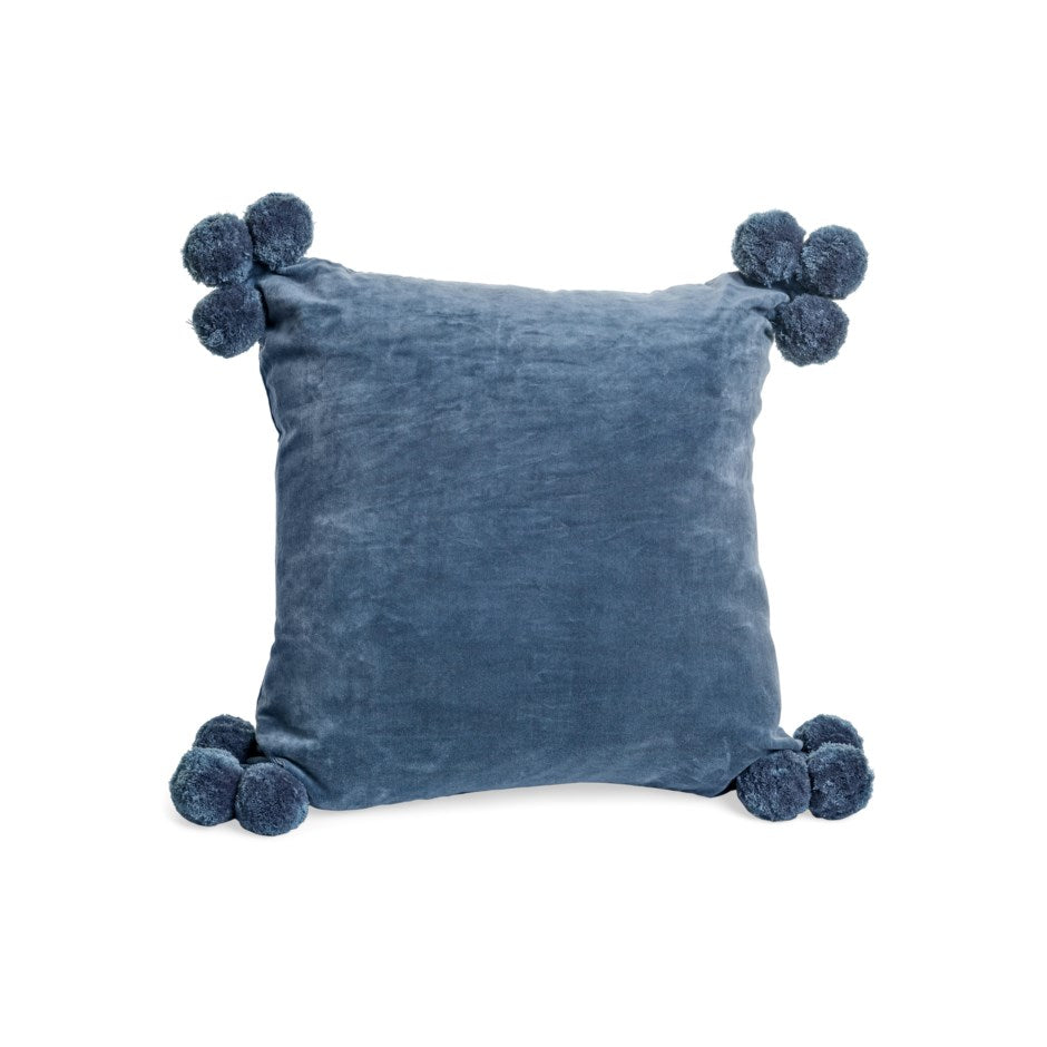 Pom Pom Velvet Pillow