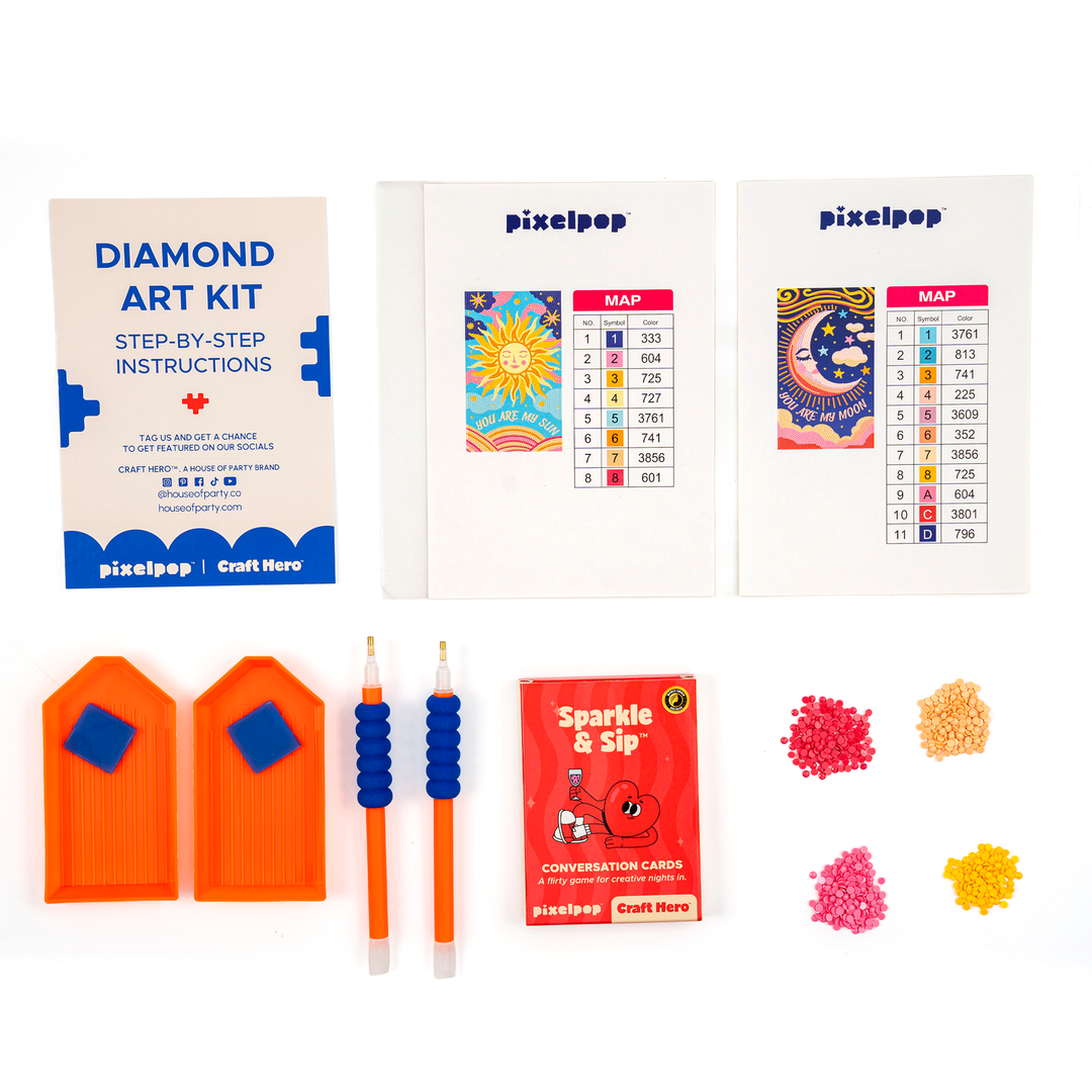 PixelPop™ Diamond Art — Date Night Edition — Cosmic Crush
