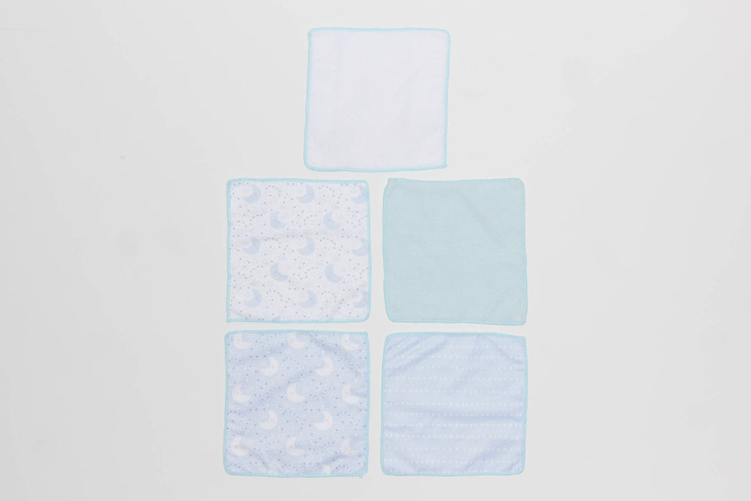 10 Pack Washcloths One Size | 9" X 9"- Green