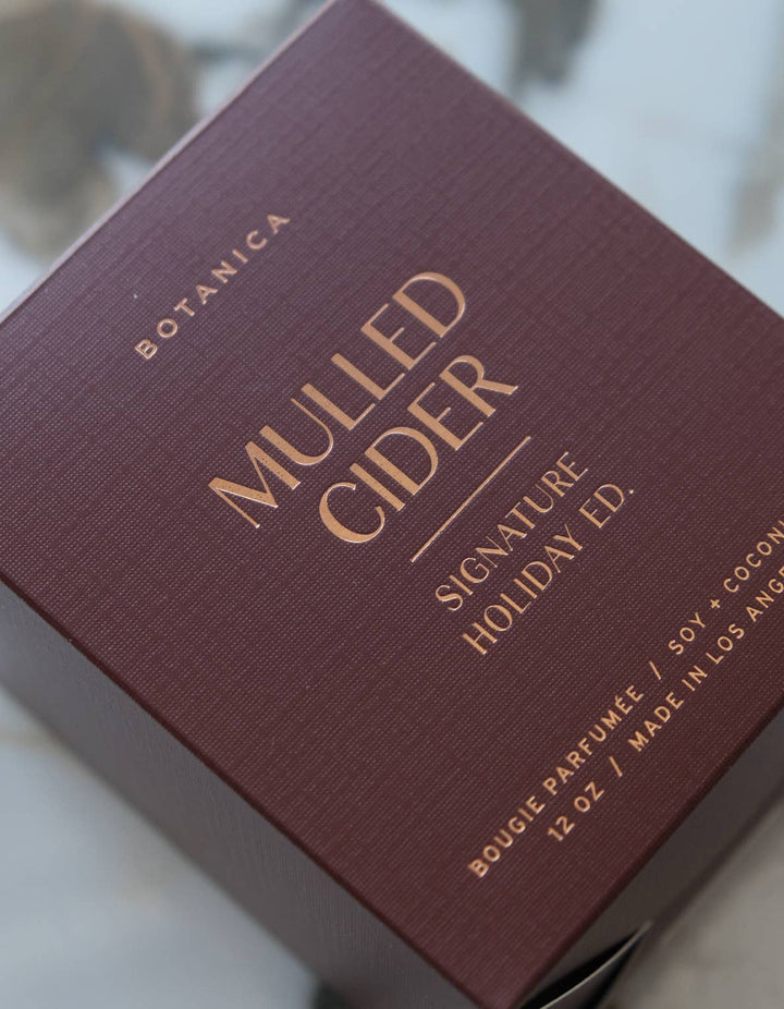 Holiday Candle: Mulled Cider, 12oz.
