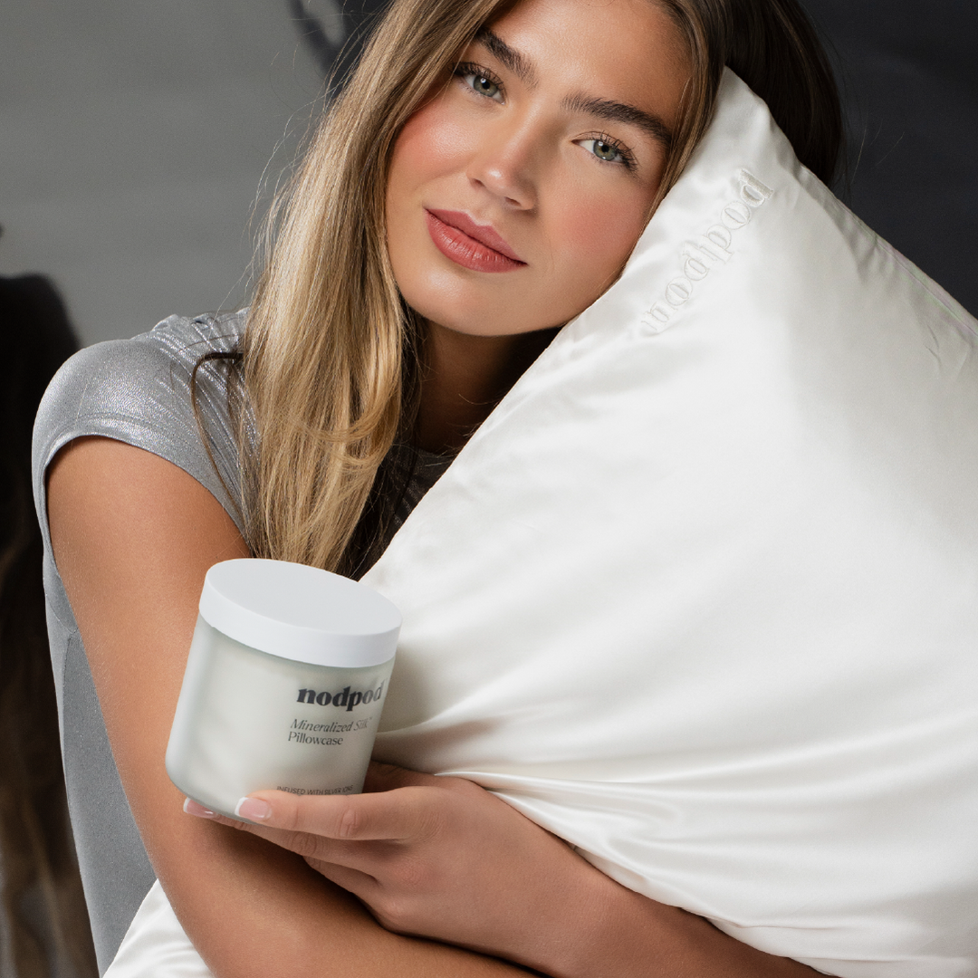 Mineralized Silk™ Pillowcase: Pearl