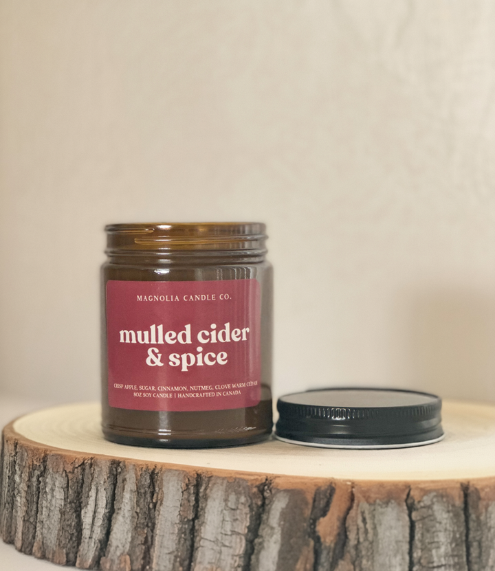Mulled Cider & Spice Candle 8oz