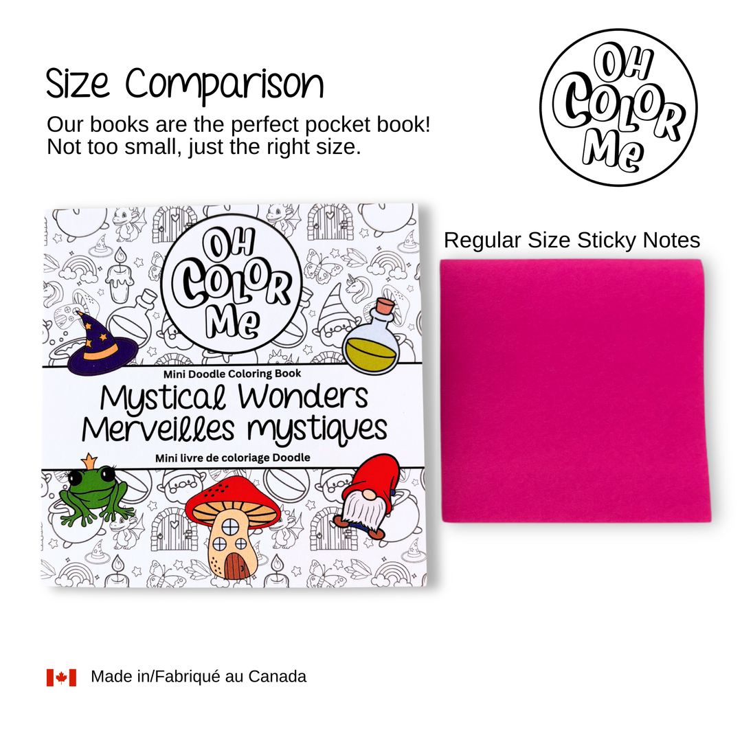 Mini Coloring Book Heart Companions