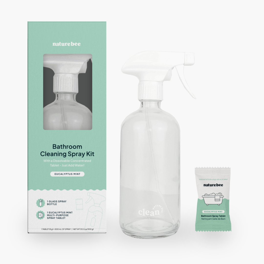 Concentrated Bathroom Cleaner Refill Kit: Eucalyptus Mint