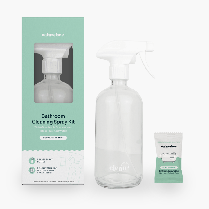 Concentrated Bathroom Cleaner Refill Kit: Eucalyptus Mint