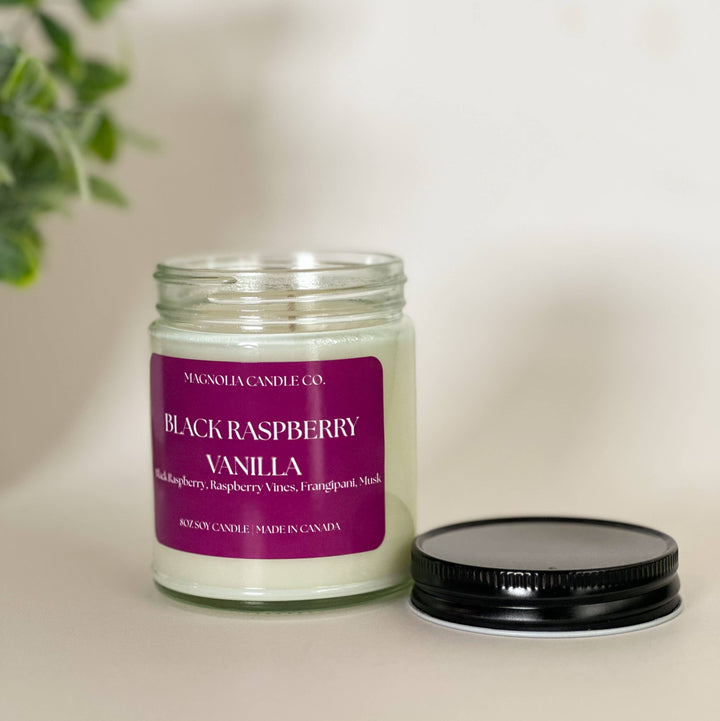 Black Raspberry Vanilla Candle-8oz