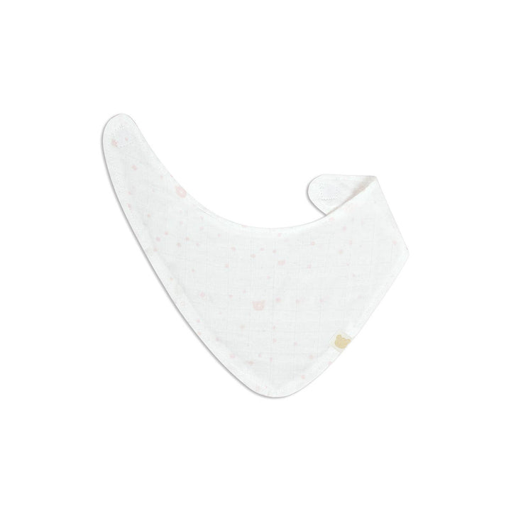 3 Pc Pack Muslin Bandana Bibs One Size- Pink