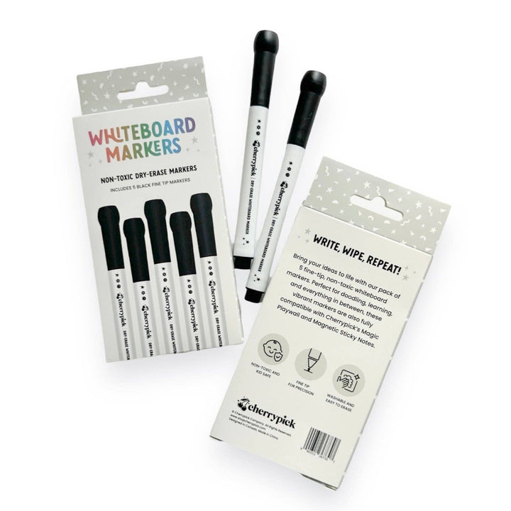 Whiteboard Dry-Erase Markers- Black