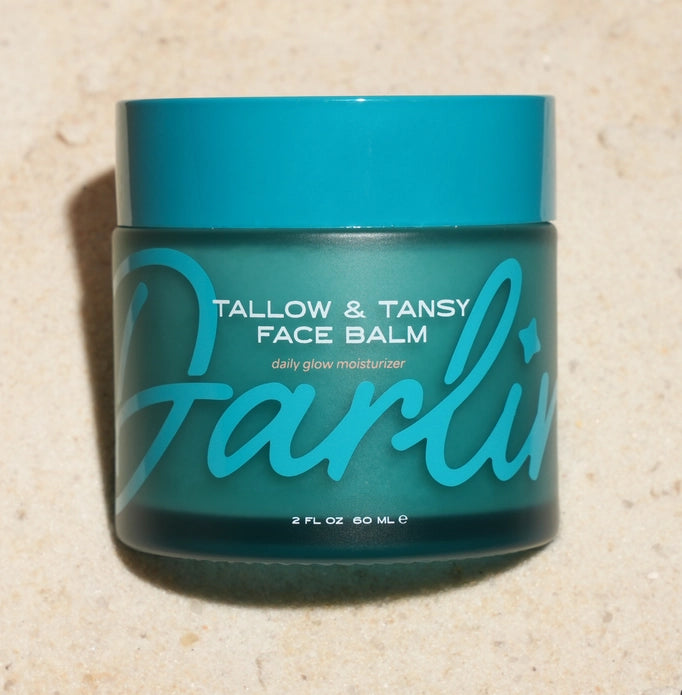 Tallow Face Balm | Natural Blue Tansy Skincare Moisturizer (NEW PKG)