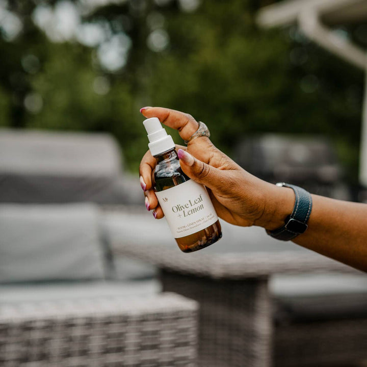 Olive Leaf + Lemon | Room & Linen Spray