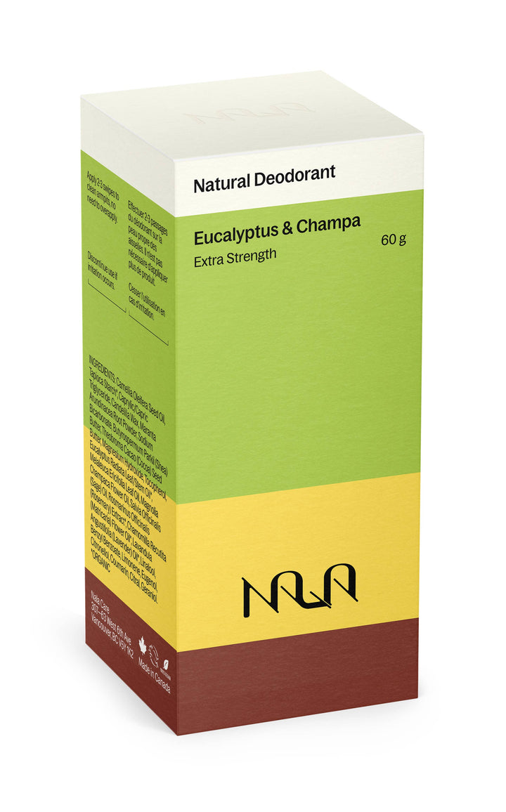 Eucalyptus & Champa Extra Strength Natural Deodorant: Extra Strength