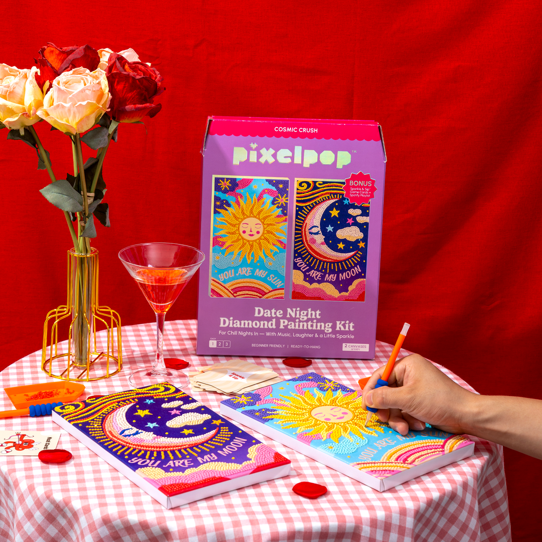 PixelPop™ Diamond Art — Date Night Edition — Cosmic Crush