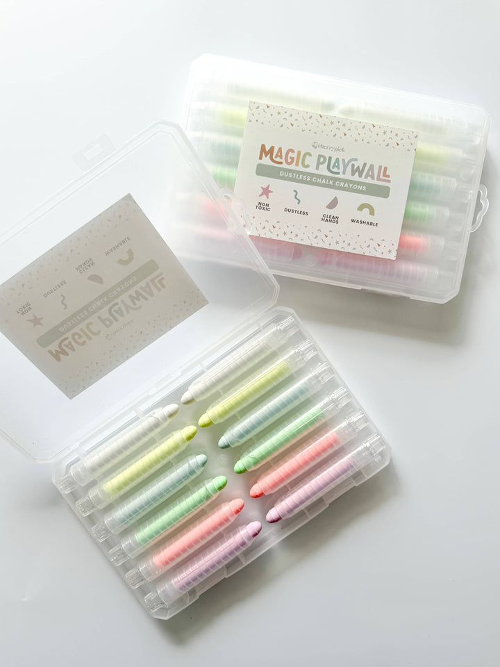 Neon Dustless Chalk Crayons
