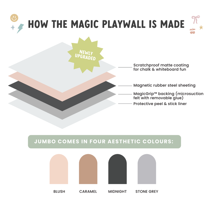 JUMBO Magic Playwall - Caramel