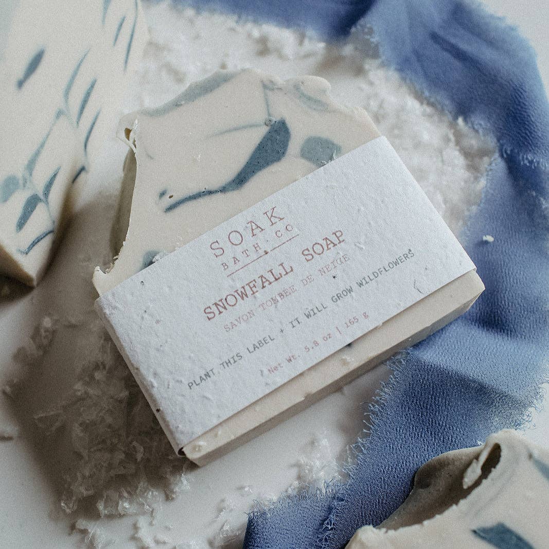 Snowfall Soap Bar