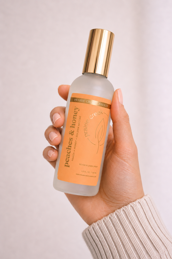 PEACHES & HONEY | NON TOXIC ROOM & LINEN SPRAY | FALL COLLECTION