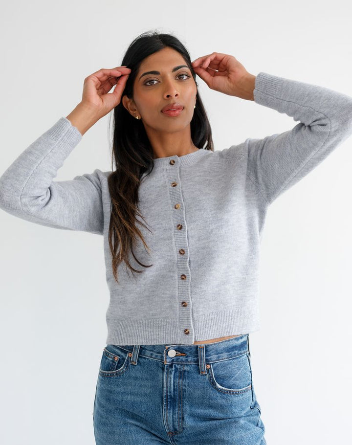 Little Sister Cardigan - Grey