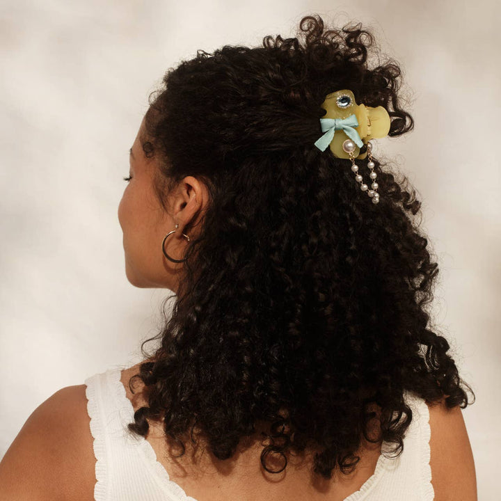 KitschPop™ Cloud Clip 7pc Set Coastal Cottage - Butter Yellow