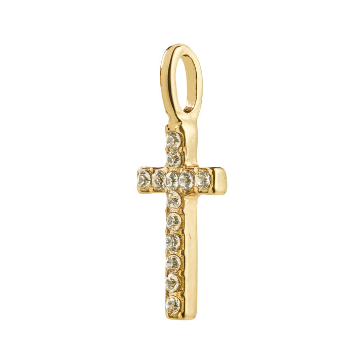 Crystal Cross Charm