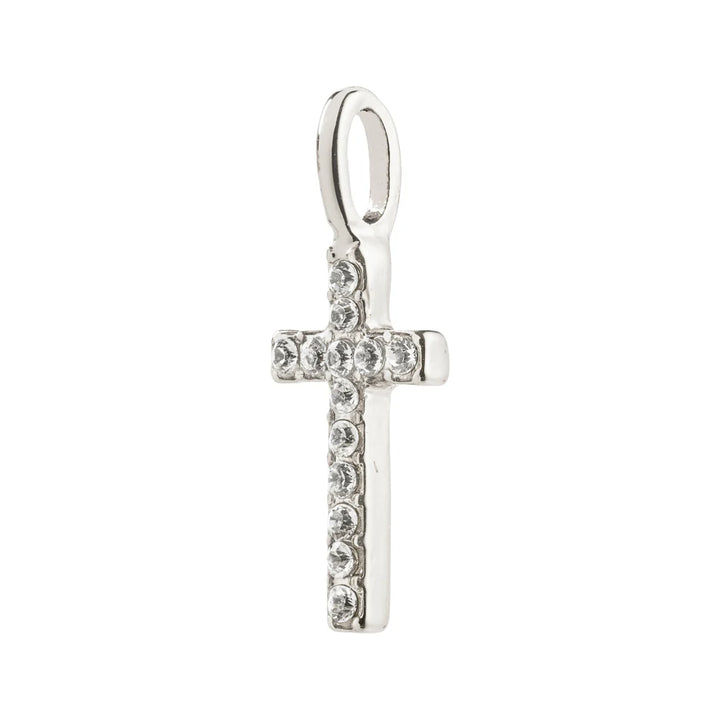 Crystal Cross Charm